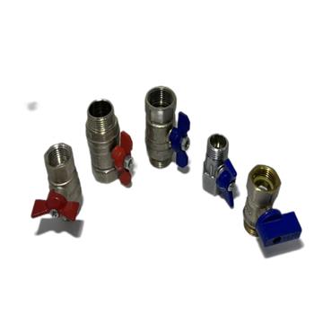 شیر آب پروانه ای دوسایز ۱/۲ و ۳/۴